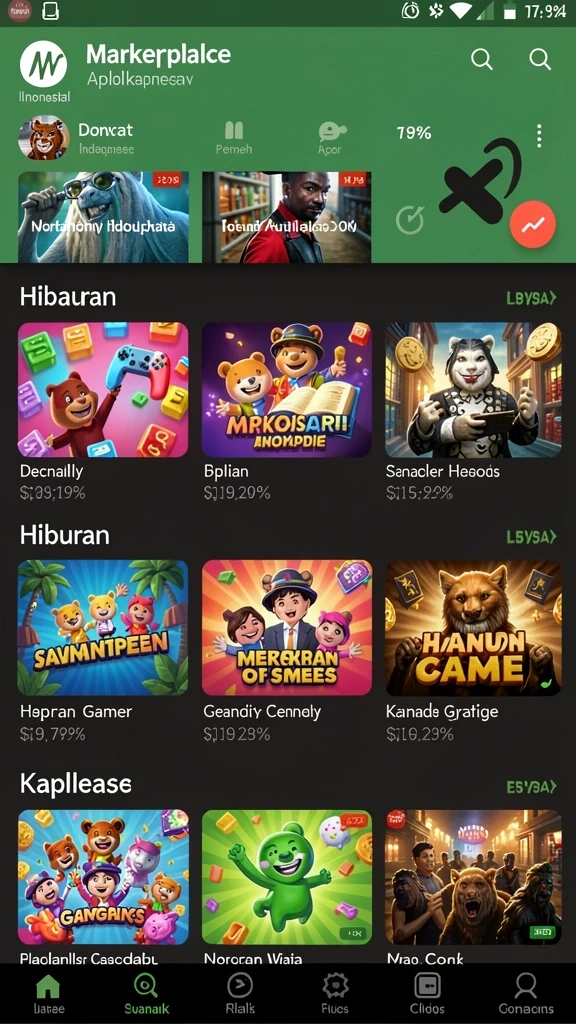 ledakgg - Karakter yang beragam dengan kemampuan unik.