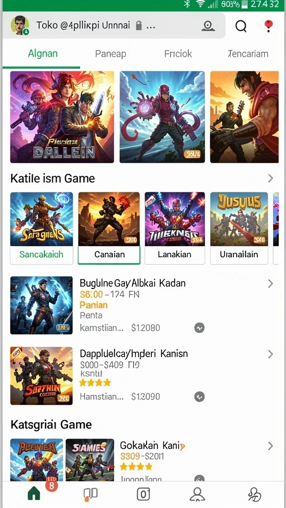 me355 - Karakter utama siap menghadapi tantangan.