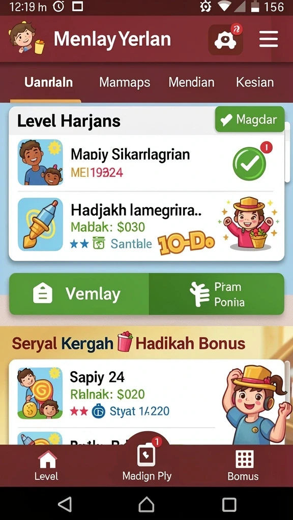 rajajuara - Karakter unik dengan beragam kemampuan.