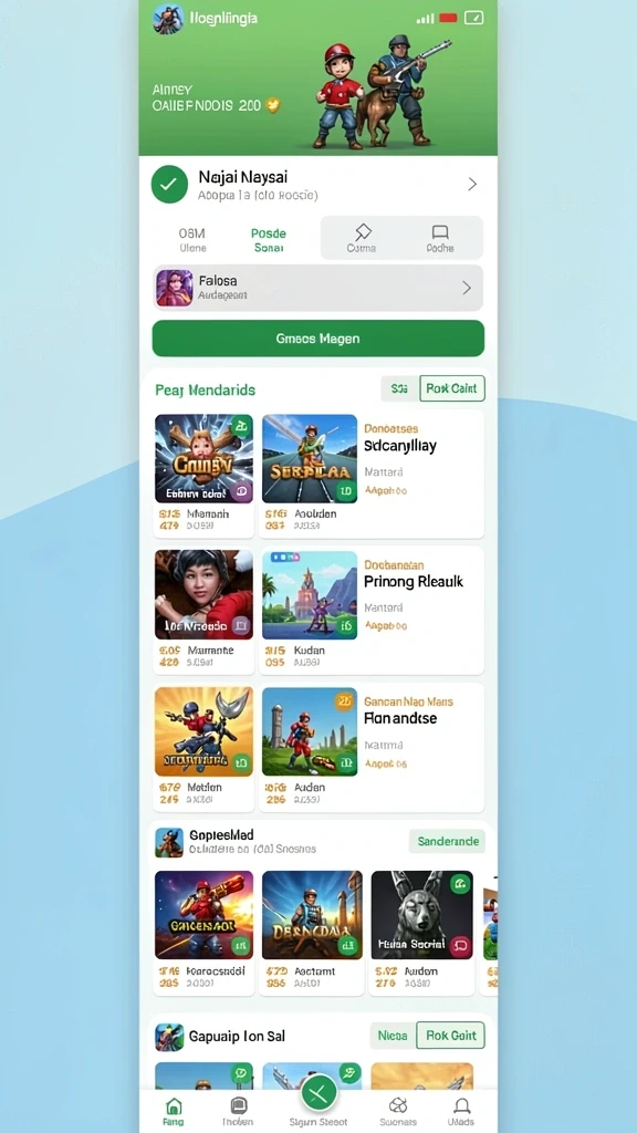 zk6 - Ilustrasi interaksi antar pemain yang seru dan dinamis.